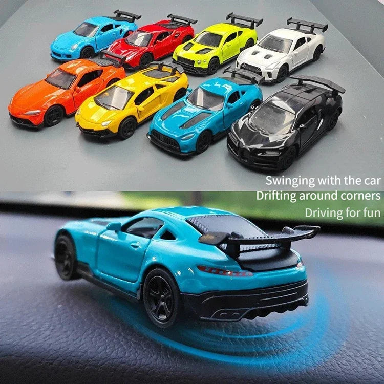 Drift Car dashboard toy model swing turning cool sports race auto ornaments interior accessories decor items fun decorations men